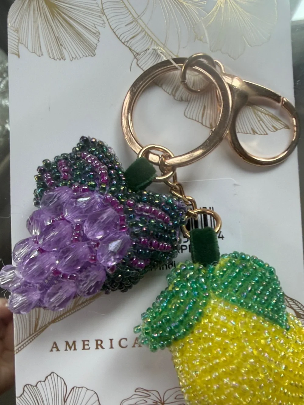 Bag charms Brand new